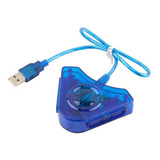 Adaptador Usb Duplo Controles Ps2 E