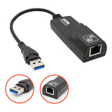 Adaptador Usb Ethernet 3.0 Gigabit 10/100/1000 Pc Notebook