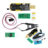 Adaptador Usb Gravador Leitor Programador Eprom+pinça