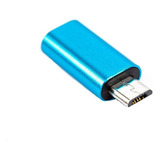 Adaptador Usb Micro Otg Macho X Tipo C (type-c) Fêmea