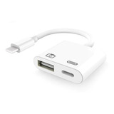Adaptador Usb Otg Para iPhone E iPad - Lightning X Lh+usb 3