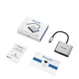 Adaptador Usb Tipo C Hdmi Vga 4k 3.0 Docking Wavlink