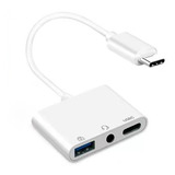 Adaptador Usb Tipo C P2 P3