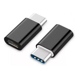 Adaptador V8 Micro Usb Femea X Tipo C 3.1 Macho Moto Z S8 S9