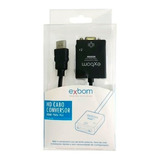 Adaptador Vga Hdmi Projetor Gamer Notebook Pc Tv Smart