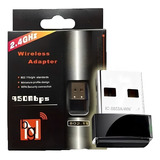 Adaptador Wifi Usb Wireless Receptor 2.4ghz Pc Notebook Tv