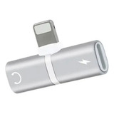 Adaptador iPhone 7 8 Plus X Fone + Carregador Lightning Appl