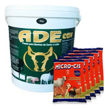 Adecav 5kg Vitaminas Ade B12 Microcis 5u. Mineral Gado Ovino