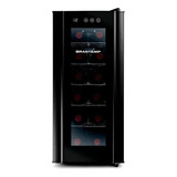 Adega Brastemp 12 Garrafas Com Painel Touch - Bzc12be 110v