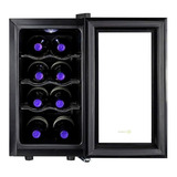 Adega Climatizada Gallant Milano 25l 8 Garrafas Preta 220v