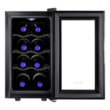 Adega Climatizada Gallant Milano 25l 8 Garrafas Preta 220v