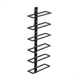 Adega Vertical Ferro Parede Porta 6 Garrafas Vinho Bar Casa