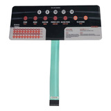 Adesivo / Membrana Teclado Painel Esteira Pr 5000 Com Atalho
