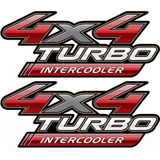 Adesivo 4x4 Intercooler Turbo Toyota Hilux 2005 2006 2007 A
