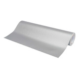 Adesivo Aço Escovado Inox Geladeira Moveis 6mx1m + Espatula