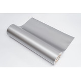Adesivo Aço Escovado Inox Geladeira Moveis 6mx1m + Espatula