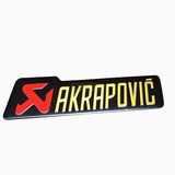 Adesivo Akrapovic Ponteira Escapamento Alta Temperatura