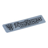 Adesivo Badge Emblema Em Metal Transformers