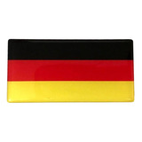 Adesivo Bandeira Alemanha Resinado Germany Bmw Audi Mercedes
