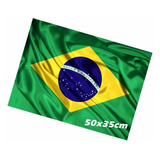 Adesivo Bandeira Do Brasil Grande 50cm