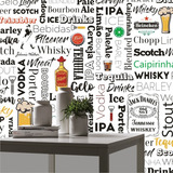 Adesivo Bar Cozinha Gourmet Chopp Vintage Cerveja 3x1m M140