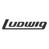 Adesivo Bateria Ludwig Atual 25x5,5cm