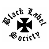 Adesivo Black Label Society Carro E