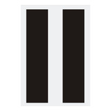 Adesivo Blackout 2 Tiras 14 X 60 Cm Celta 2 Portas Rugoso La