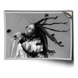 Adesivo Bob Marley Reggae Rasta Jha Auto Colante 120x84cm H
