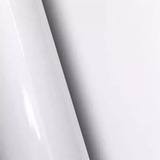 Adesivo Branco Alto Brilho Envelopamento - 13m X 1,40m