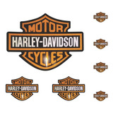 Adesivo Capacete Harley Davidson Cycles