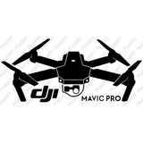 Adesivo Carro Dji Mavic Pro Drone