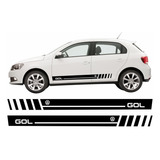 Adesivo Carro Volkswagen Gol G2 G3 G4 G5 G6 Faixa Lateral