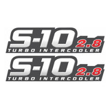 Adesivo Chevrolet S10 2.8 Turbo Intercooler