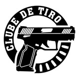 Adesivo Clube De Tiro Pistola Tx22 - Kit 2 Adesivos