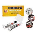 Adesivo Cola Epoxi Titanium Alumínio Ferro Aço Metal Inox