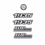 Adesivo Compatível Emblema Caminhão 1935 Top