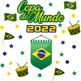 Adesivo Copa Do Mundo P/ Vitrine,