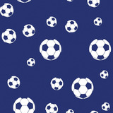 Adesivo De Bolas De Futebol Com Fundo Azul 10m