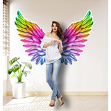 Adesivo De Parede Asas De Anjo Fundo Para Selfie