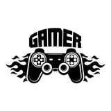 Adesivo De Parede Auto Colante Ps4 Video Game Jogos Controle
