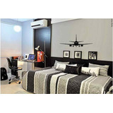 Adesivo De Parede Avião Boeing Aviação 48cm X 120cm