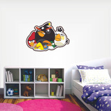 Adesivo De Parede Infantil Angry Birds