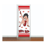 Adesivo Decorativo De Porta Betty Boop Mod2 (cod.bp2)