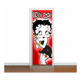 Adesivo Decorativo De Porta Betty Boop Mod3 (cod.bp3)