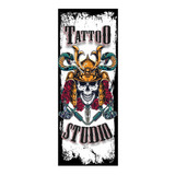 Adesivo Decorativo De Porta Tatuagem Tattoo
