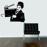 Adesivo Decorativo Parede Filme Charlie Chaplin