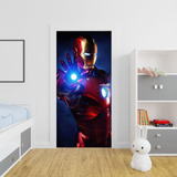 Adesivo Decorativo Personalizado Portas Marvel 0,70x2,10