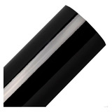 Adesivo Decorativo Preto Brilho P/ Balão Silhouete 10mx30cm