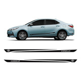 Adesivo Decorativo Toyota Corolla 2009/2022 Faixa